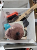 Box Of Brushes, Wire Wheels, Misc
