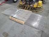 Pallet Of Clear Corrugated Plastic