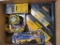 BOX OF ASSORTED DEWALT TOOLS