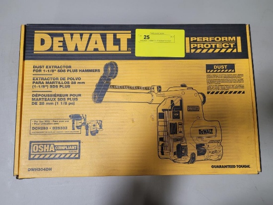 DEWALT DUST EXTRACTOR FOR 1-1/8" SDS PLUS HAMMERS