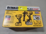 DEWALT 20V BRUSHLESS 2 TOOL KIT