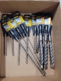 12 DEWALT SDS PLUS DRILL BITS