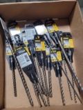 ASSORTED DEWALT SDS PLUS BITS