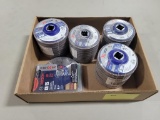 BOX OF ASSORTED BOSCH XLOCK GRINDING WHEELS