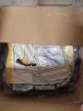 BOX OF YELLOW SLUSH RUBBER BOOTS