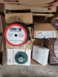 BOX OF ASSORTED GRINDING WHEELS