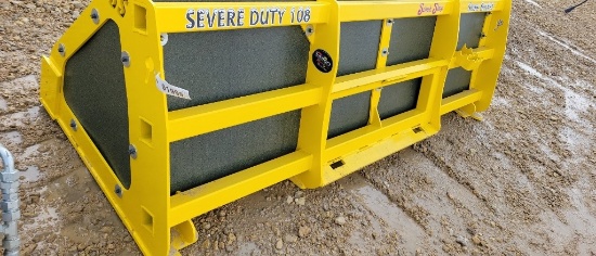 NEW SCHUH SHOP SEVERE DUTY 108" SNOW BUCKET