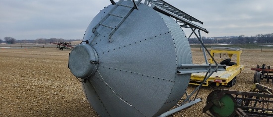 8T-9T BULK BIN 9' DIA.  APPROX 16' TALL