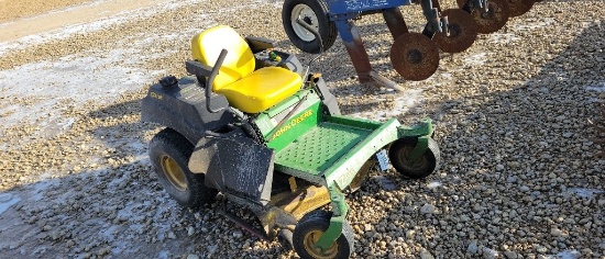 JOHN DEERE EZ TRAK Z445 ZERO TURN LAWN MOWER