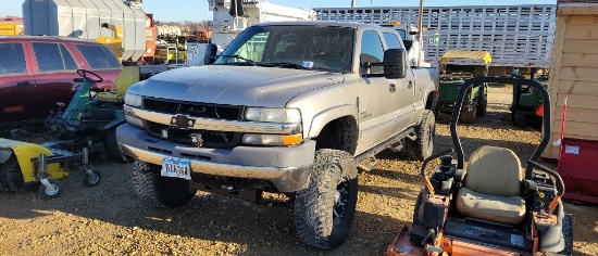 2002 CHEVY SILVERADO K2500 HD TRUCK
