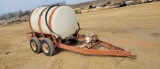 700 GALLON POLY TANK ON GEAR
