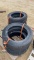 (4) GOODYEAR MS P225/55R17 TIRES