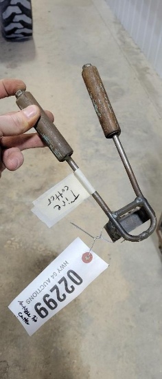 ANTIQUE TIRE CUTTER