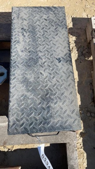 TRACTOR TOOL BOX WITH BRACKETS
