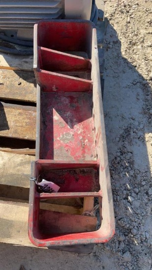 IH 12 HOLE FRONT WEIGHT BRACKET