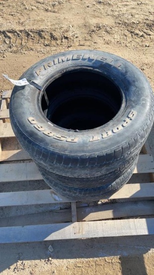 3- 225/70R15 TIRES