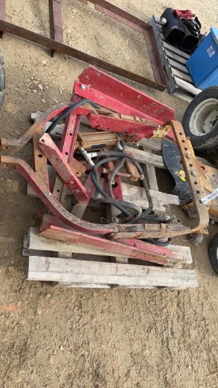 IH FAST HITCH & DRAWBAR