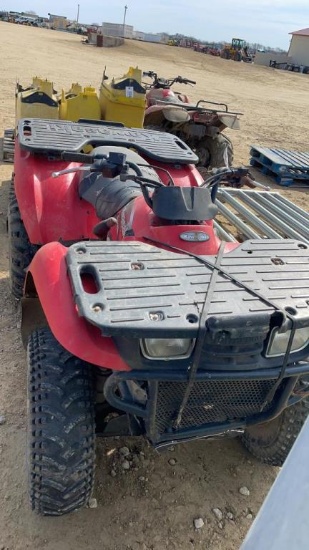 2001 KAWASAKI PRARIE 400 4 WHEELER
