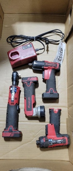 14.4 VOLT SNAP ON TOOL SET