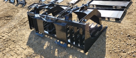 NEW 75" SKID LOADER ROCK & BRUSH GRAPPLE