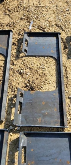 NEW WELDABLE SKID LOADER OPEN QUICK ATTACH PLATE