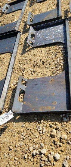 NEW WELDABLE SKID LOADER OPEN QUICK ATTACH PLATE