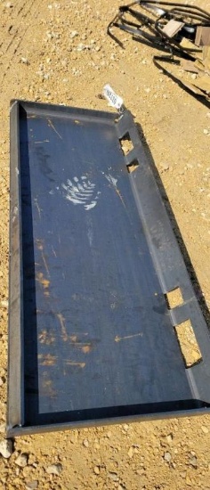 NEW WELDABLE SKID LOADER CLOSED QUICK ATTACH PLATE
