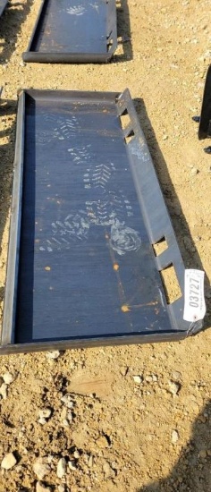 NEW WELDABLE SKID LOADER CLOSED QUICK ATTACH PLATE