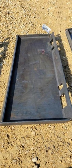 NEW WELDABLE SKID LOADER CLOSED QUICK ATTACH PLATE