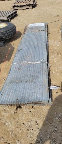 BUNDLE OF 12 SHEETS CORRUGATED TIN - 10'