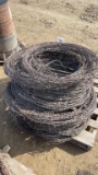 PALLET OF BARB WIRE