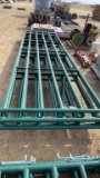 NEW 15' GREEN PIPE GATES
