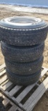 30.00 X 9.5-15 GOODYEAR TIRES AND RIMS