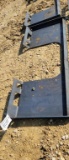 NEW WELDABLE SKID LOADER OPEN QUICK ATTACH PLATE