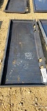 NEW WELDABLE SKID LOADER CLOSED QUICK ATTACH PLATE