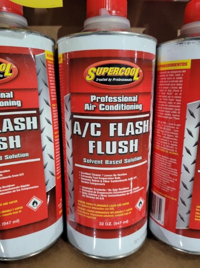 Supercool A/C Flash Flush Solvant Based Solution