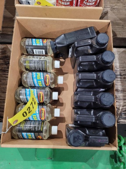 Box Of Assorted Lubricant & Coolant