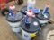 (4) 5 Gallon Hyd Oil & Lubricant