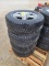 265/65R17 Tires & Aluminum Rims