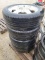 205/55R16 Tires & Aluminum Rims