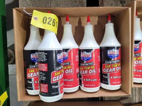 Lucas Synthetic SAE 75W-90 Gear Oil