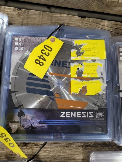 Zenesis 10" Concrete Saw Blades