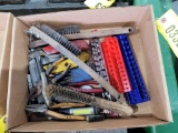 Box Of Misc Tools & Brushes