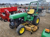 John Deere 855 Compact Mower Tractor