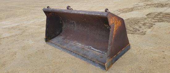 HEAVY DUTY 84" BUCKET WITH QUICK TACH PLATE
