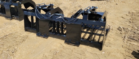 NEW 80" SKID LOADER ROCK & BRUSH GRAPPLE