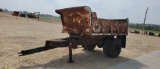 DUMP BOX TRAILER 10' L X 7' W W/ HOIST