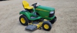 JOHN DEERE X485 GARDEN TRACTOR W/54