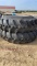 PAIR GOODYEAR 18.4X38 8 PLY TIRES