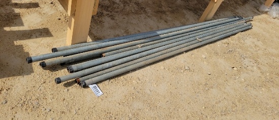 15 PIECES 10 FOOT 1-1/2" WATER PIPE
